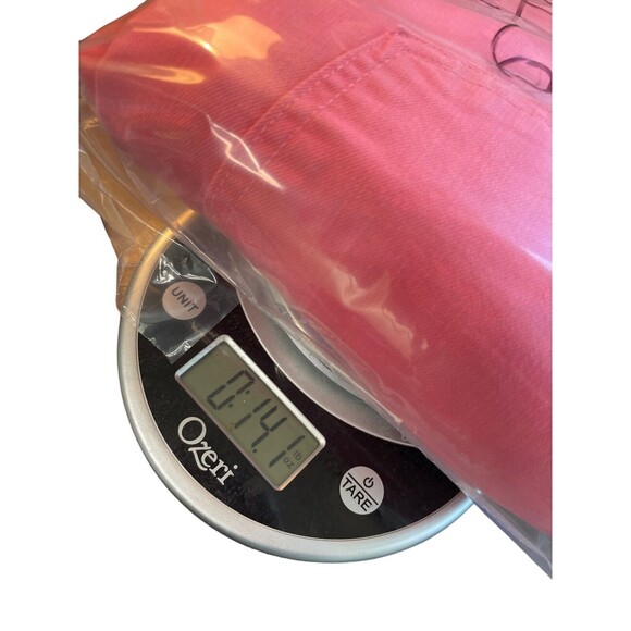 Eileen Fisher Jeans Women's Size 6 Salmon Organic Cotton 5-Pocket Pants - Picture 13 of 13